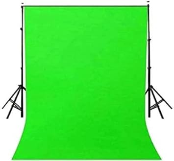 Cam cart 6x9 FT Parrot Green LEKERA Backdrop Photo Light Studio Photography Background (Stand Not Included)