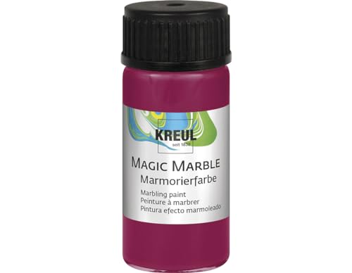 KREUL 73207 - Pintura marmoleada Magic Marble Rojo rubí 20ml.