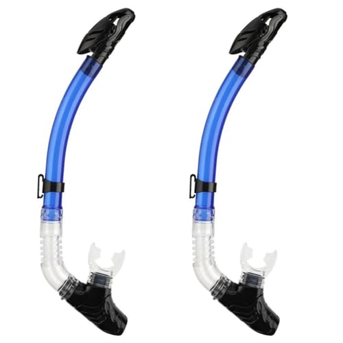 Guihydur - Tubo de respiración (2 unidades, tubo de respiración con snorkel, para adultos y jóvenes)