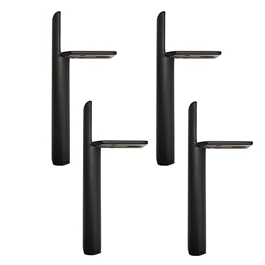 Möbler Ben Set med 4, Soffa Ersättning Ben byrå skåp säng bänk soffa Modern stil DIY kub förvaringsenhet för TV skåp ben soffbord ben,A,13cm/5inch