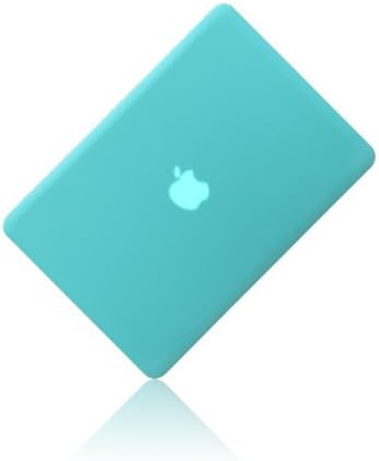 TOP CASE - 2 in 1 Signature Bundle Rubberized Hard Case and Keyboard Cover Compatible Old Generation MacBook Pro 13" with DVD Drive/CD-ROM Model: A1278 - Hot Blue