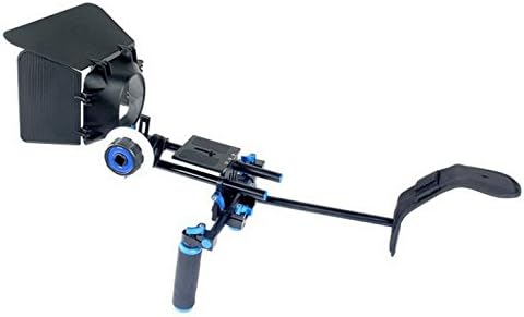 GOWE 3in1 DSLR Rig Set Movie Kit Film Making System Shoulder Mount Follow Focus Matte Box for Canon Nikon Sony Camera Video Camcorder