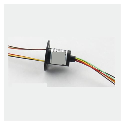 Bride type C 6 circuits connecteur rotatif 2A diamètre 12.5 mm