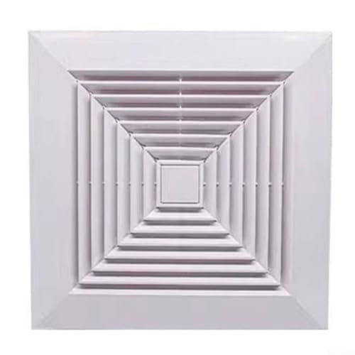 Difusor cuadrado para aire acondicionado que mejora la comodidad con una distribución eficiente del aire (200 mm)