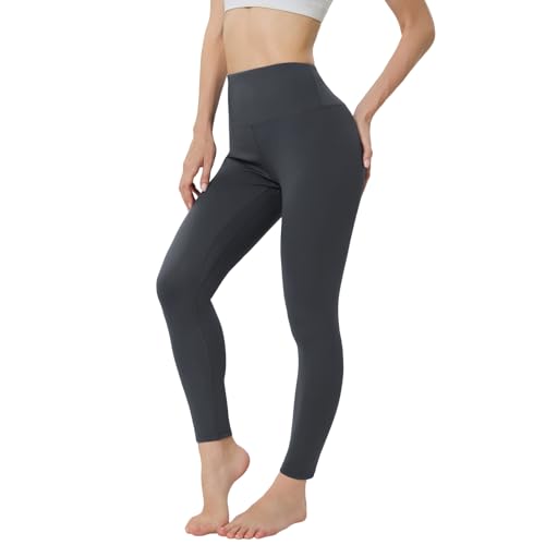 VanKee Leggings Deportivos Mujer Cintura Alta Pantalones Control de Abdomen Pantalones Opacos de Yoga Mallas Deportivas Leggings Transpirables Leggins Mujer Push Up para Fitness Pilates Ciclista