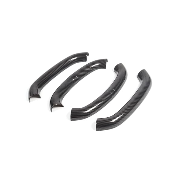 Steering Wheel Cover Molding Cover Interior Accessories Compatible with Corvette C8 2020-2023, Segmented Steering Wheel Protector Stickers Decals (ABS，Carbon Fiber Pattern)