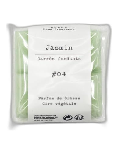 carrés fondant pour brûle parfum Jasmin