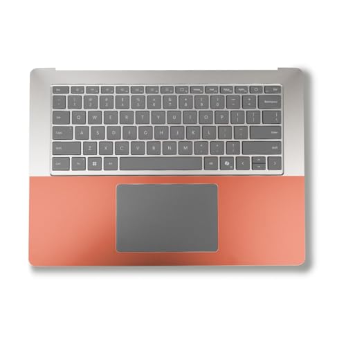 Image of Laptop Skin Compatible with Alienware M18 R2 (2024) - Solid Salmon - Premium 3M Vinyl Protective Wrap Decal Cover - Easy to Apply | Crafted in The USA by MightySkins