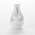 Bud VASE, Ceramic, JUG, White Marble