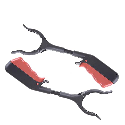 ZZDZW Outils De Ramassage Pince 30cm/60cm Paquet de 2 Telescopique Ramasse Objet À Ordures Déchets Portable avec Embouts Magnétiques pour Les Personnes Âggées Cour Jardin (Size : 30cm(11.8in)) Cover