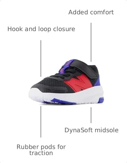 Image of New Balance Kids' Dynasoft 578 V1 Hook & Loop Running Shoes