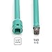 Steelman 1/2-Inch Drive 140 ft-lb Torque Extension for Impact Wrench, 8-inch Extension, Corrosion-Resistant Powder-Coated Steel, Aqua