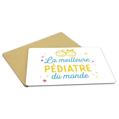 Napperons blanc la meilleure pédiatre grand format protège table liège - 5