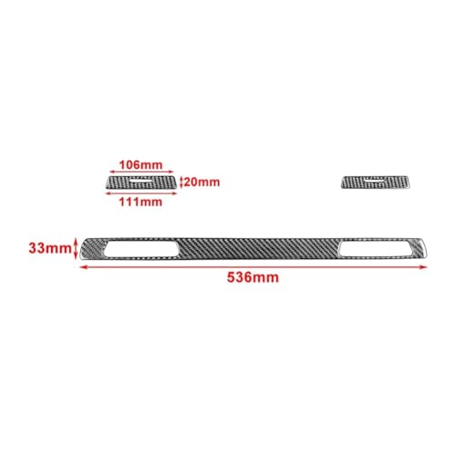 Porte-gobelets de tableau de bord carbone BMW Série 3 E90 E92 E93 RHD 2005-2012 accessoire - 5