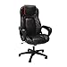 Produktbild OFM ESS ESS-6060-RE Bürostuhl mit hoher Rückenlehne, Racing-Stil, Leder, Rot