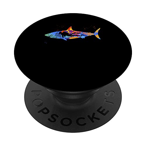 Vêtements pour plongeurs Graphique de plongée sous-marine PopSockets PopGrip Interchangeable
