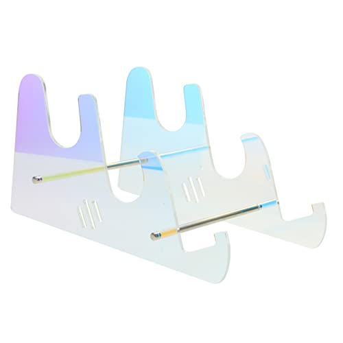 NOLITOY 3���C���[�i �A�N�����L�[�{�[�h�X�^���h �L�[�{�[�h�f�B�X�v���C�z���_�[ ���[�� �X�}�[�g�ȃf�X�N����