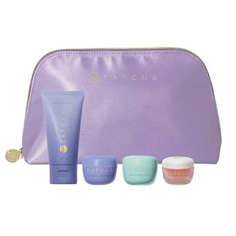 Tatcha Travel Essentials Set - Skincare Miniatures & TSA Friendly Bag