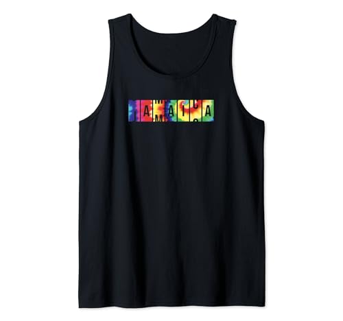 Jamaica the Caribbean Tie Dye Canotta