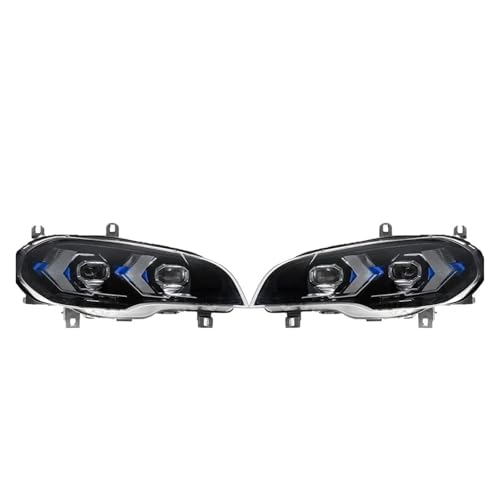 Faros delanteros LED para BMW X5 E70 con potentes luces diurnas y ópticas de proyector