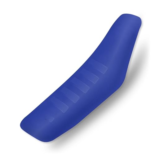 Asiento moto sin deslizamientos con funda impermeable de agarre azul