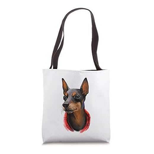 Toy Manchester Terrier Dog Tote Bag