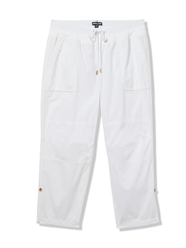 Pantalon utilitaire femme popeline de coton caspien Nautica léger