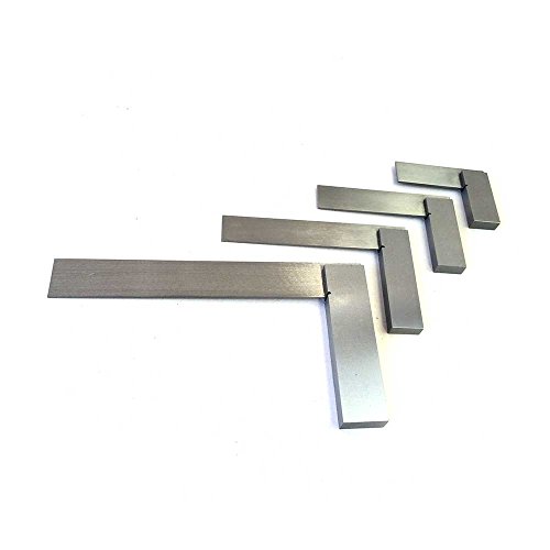 Kaufhof ASS-5535 Precision Steel Squares Set 4 Piece