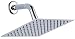 A-Flow8482; Luxury Square Large 8" Stainless Steel Rainfall Showerhead - Cotemporary Thin and Sleek Design / Enjoy a Soothing & Invigorating Spa-like Experience