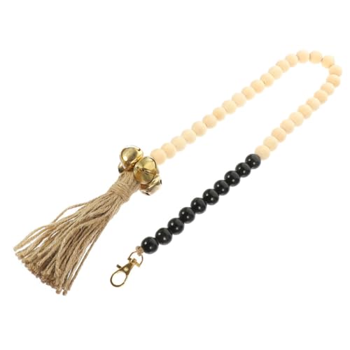 Happyyami Dog Training Bells for Door Portable Beads Dog Door Bell Dog Hanging Bell for Potty Training Bead Strings