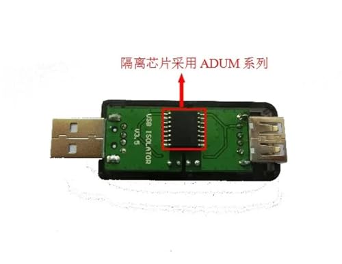 Aislador USB a USB 1500V con módulo ADUM3160 para protección de puertos 4