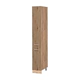 DIMENSIONS : La Colonne de rangement mesure 30 cm - Largeur, 207 cm - Hauteur, 57,2 cm - Profondeur. Toutes les tailles détaillées sont indiquées sur les photos.
