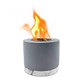 Tabletop Fire Pit Bowl – Smokeless Indoor Smores Kit Tabletop Fireplace – Mini Portable Fire Pit for