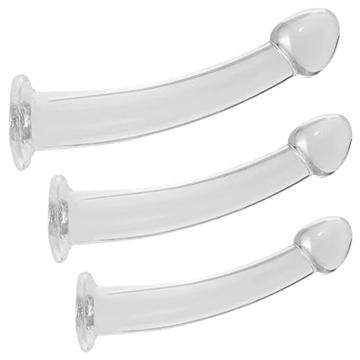 Color negro/transparente - 18/20 / 22cm de largo, 3/3.3/3.5 cm de diámetro, herramienta de masaje de gel de sílice ultra largo,Clear,S