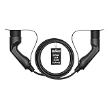 SICHERHEIT: Das Ladekabel ist kompatibel mit 16 & 32 A Ladestationen, eine sichere Verbindung wird garantiert dank der IEC Norm des Typ 2 Standards.