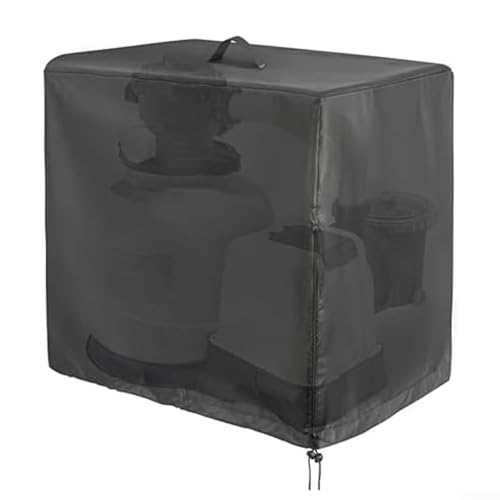 Copertura per pompa da piscina, copertura impermeabile in tessuto Oxford per massimizzare la protezione della pompa del filtro a sabbia e prolungarne la durata di vita