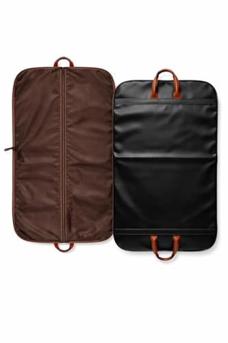 Image of Covers India Blazer & Coat Cover | Leather Look Garment Cover | Dustproof & Water-Resistant Storage Bag for Suits, Jackets & Coats | 96 x 60 cm | Durable Travel & Wardrobe Organizer (4)