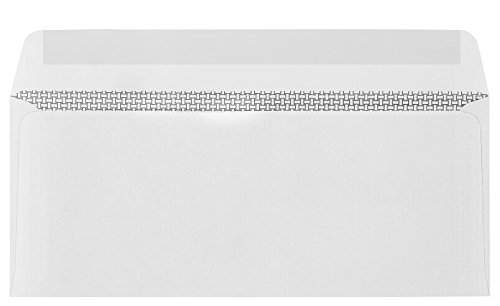 500#8 Gummed Double Window Security Check Envelopes - Designed For Quickbooks Checks - Computer Printed Checks - Gummed Flap - 3 5/8 X 8 11/16 #TOP3