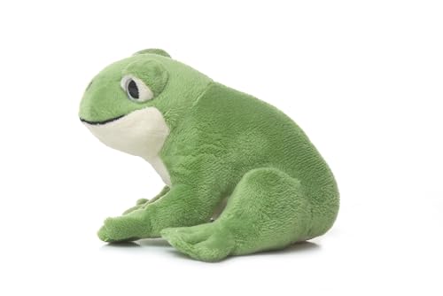 Tammyflyfly 2022223249 Cute Realistic Green Frog Plush Toy Green Frog Stuffed Animal Lifelike Animal Doll 15Cm thumb #2