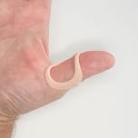 Arthro-Eze Oval Peach Thumb Splint for Trigger Thumb - Mallet Thumb - Thumb Hypermobility - Thumb Arthritis Size 8.5-58.1mm Circumference