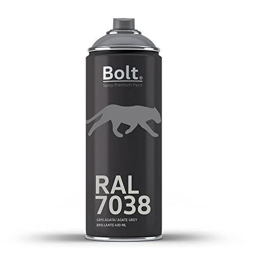 Bolt Spray Premium Paint - SPRAY BOLT PREMIUM ACRILICO BRILLANTE RAL 400 ML - RAL 7038 Gris ágata Cover