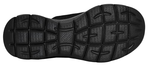 Skechers Women's Hands Free Slip-ins Summits Classy Night Sneaker, Black/Hot Pink, 6.5 M US