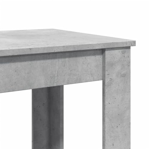 Mesa de bar ahorra espacio gris hormigón de madera 8