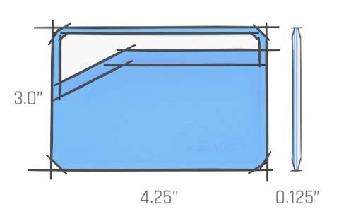 Waterproof Ultra Slim Lightweight Minimalist Sport Wallet - Great White By Dorado3