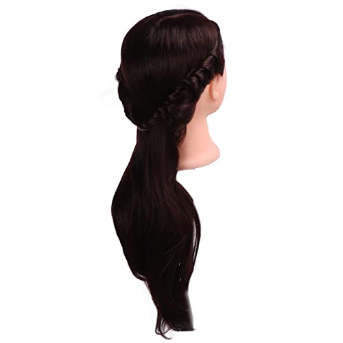 Muñecas de maniquí con pelo largo para aprender a hacer trenzas sin enredos 7