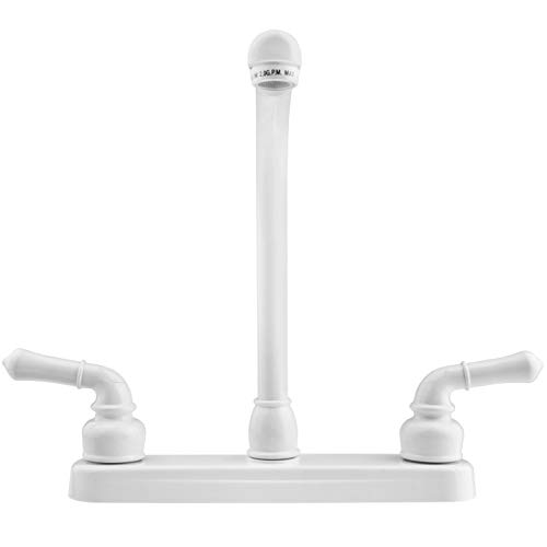 Dura Faucet (DF-PK210C-WT Hi-Rise RV Kitchen