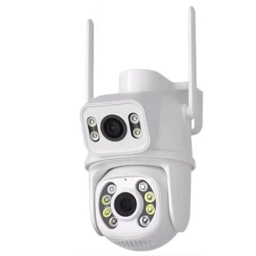 K2 STORE - TELECAMERA IP CAM PTZ WIFI DOPPIA LENTE CAMERA DOME WIRELESS ESTERNO SPEED ZOOM CON APPLICAZIONE ICSEE PER AMBIENTI INTERNO ED ESTERNI