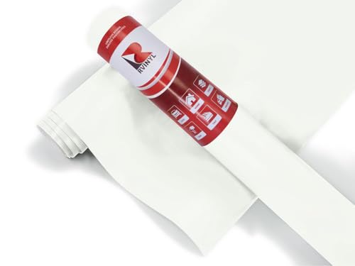 3M 2080 M10   Rollo de película de vinilo para automóvil con tecnología de liberación de aire, 1 x 1 pie con tarjeta de aplicación, blanco mate