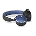 AKG Y500 On-Ear Foldable Wireless Bluetooth Headphones- Blue (US Version)