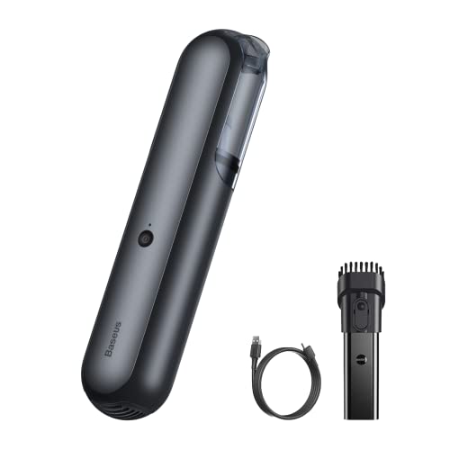 Baseus Mini Vacuum Cleaner, Small Handheld Vacuum Cordless Portable USB Rechargeable Hand Car Vacuum Cleaner for Car, Home, Kitchen - A1 Baseus Mini Vacuum Cleaner, Small Handheld Vacuum Cordless Portable USB Rechargeable Hand Car Vacuum Cleaner for Car, Home, Kitchen - A1